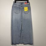 Circus NY Sam Edelman Size 26 Denim Jean Maxi Skirt Blue Calliope Back Slit NEW Photo 4