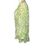 Apt. 9  soo cute green and white print blouse! Photo 5