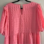 Rewind  Coral Tiered Ruffled Sundress Photo 4