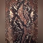 Joie  Darrell Sweater Snake Print Women's Brown & Tan Sweater Size XS Photo 9