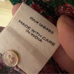 DOEN Prima Top Amelie Floral Liberty Fabric Long Sleeve Button Down Ruffle Sz XS Photo 7