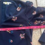 Boden Belgrave Jumpsuit Silk Navy Flourish Scatter Blue Size 6 Photo 13