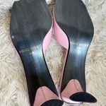 Nine West Y2K Pink Leather Rhinestone Daisy Sandals size 6 Photo 4