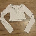 Urban Outfitters  Long Sleeve Crop Top Photo 0