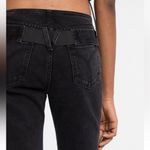 Versace Medusa Belted Low Rise Flare Jeans Faded Washed Black Size 30 NWT Photo 5