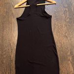 Babaton Aritzia The Group Black Sleeveless Halter Sheath Dress Photo 5