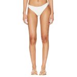 Tularosa  Avery Bikini Bottoms in Creme XSmall Womens Swimsuit Photo 1