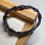 Hematite Magnetic Therapy Bracelet 8” Photo 0