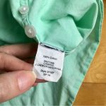 J.Crew Slim, 100% Cotton, Button Down Shirt, Pastel Mint Green, Size XL Photo 4