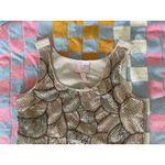 Romeo + Juliet Couture NWT  Women's Sequin Mini Dress L Gold Bronze Cocktail Glam Photo 2