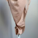 Cream colored sz S spaghetti strap sheer lingerie bodysuit Photo 2
