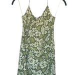 Aqua Blues Green and White Halter Mini Dress Size XS Photo 0
