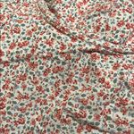 Lani the Label  Women S Ditsy Floral Cotton Boho Puff Sleeve Bustier Crop Top Photo 4