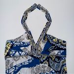 INC International Concepts Blue and White Patterned‎ Dress Size XL Photo 7
