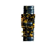 Vintage Stretchy Tortoiseshell Beauty Women's Belt Black Photo 3