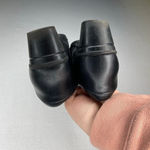 Clarks | Womans Black Bootie Heel Womans 8 Vintage VTG Photo 2