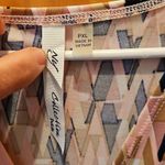 Ny Collection Stylish Pink Black And Beige Sleeveless Jumpsuit Photo 4