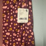 Free People IRL Plum Combo Floral Flutter Skirt Size 6 NWT Retail $60 Photo 6