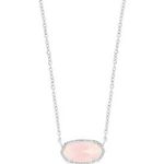 Kendra Scott rose quartz elisa neckless Photo 0