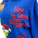The Grinch Dr. Seuss Women's Blue Graphic Print Hoodie Hooded Sweatshirt Top M Size M Photo 4