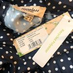 Timeless London Plus Size Navy & White Polka Dot Jumpsuit Pockets Wide Leg US 16 Blue Photo 4