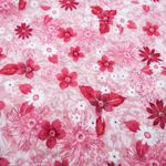 Christopher & Banks Vintage 90s Pink Reversible Floral Skirt Photo 11