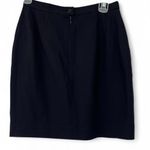 ESCADA Wool Mini Skirt Short Straight Pencil 36 / 6 Women's Black Luxury Photo 2
