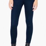American Apparel  Dark Washed Indigo Denim Pull On Skinny Jeans Size XS Photo 0
