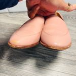 Madewell  Pink Leather Slip On The Frances Loafer Women's Size 7 Photo 3