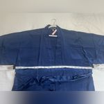 Victoria's Secret  Very Sexy Satin Kimono Robe, Ensign Blue, Photo 6