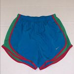 Nike neon blue athletic shorts Photo 0