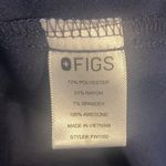 FIGS  Casma 3 Pockets Scrub Top Navy Blue Women’s Size Small Photo 6