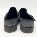 Teva Womens De La Vina Mules Clogs 8.5 Grunge Leather Outdoor Utility Minimal Photo 3