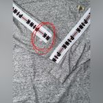 PINK - Victoria's Secret VICTORIAS SECRET‎ PINK Shirt Rare Bling Big Dog Campus Pocket Womens Size M Gray Photo 4