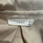 Lush Clothing 3/$15 LUSH silky champagne blouse Photo 4