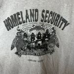 Homeland Security Tombstone Az T Shirt Vintage Y2K Gray 2XL XXL Graphic Tee Logo Size undefined Photo 4