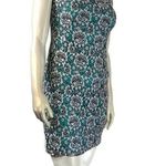 Madison Leigh 💵  Black Green White Lace Dress 10 Photo 1