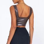 Princess Polly MOTEL SHENY MINI SKIRT BLACK size xs Photo 3