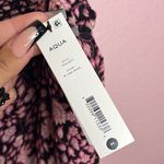 AQUA NWT  Chic Floral Print Spaghetti Strap Crop Top. Size M Photo 3