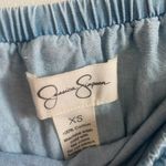 Jessica Simpson Chambray Embroidered Sleeveless Jumpsuit Photo 4