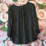 Lila Rose Black and white printed blouse •  in size M Photo 3