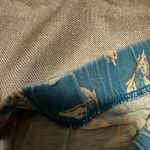 Cacique Teal Butterfly Print Women's Sleep Shorts Photo 2