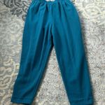 Jaclyn Smith Vintage Sport Sweatshirt & Sweatpants Set Turquoise Large Photo 7