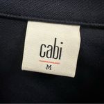 CAbi  Blue and Black In The Band Military Jacket Pea Coat 3375 Womens Medium Photo 9