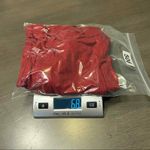 Gibson Womens Petite Medium Red Long Sleeve V Neck Hi Photo 9