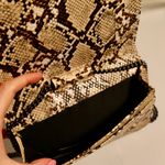 Snakeskin Pattern Crossbody/Belt Bag Brown Photo 5