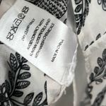 Saloni • Misha Black White Animal Patterned Ruffle Mini Dress Photo 6