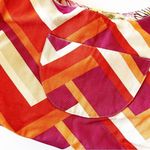 Handmade Reversible Floral And Chevron Sling Bag Hobo Tote Photo 7