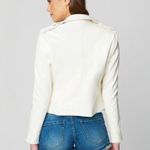 BLANK NYC | Pure Motivation Vegan Leather Moto Jacket w/ Quilting Stitch Small Photo 3