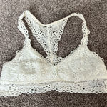 Aerie  Ivory Lace Bralette Photo 0